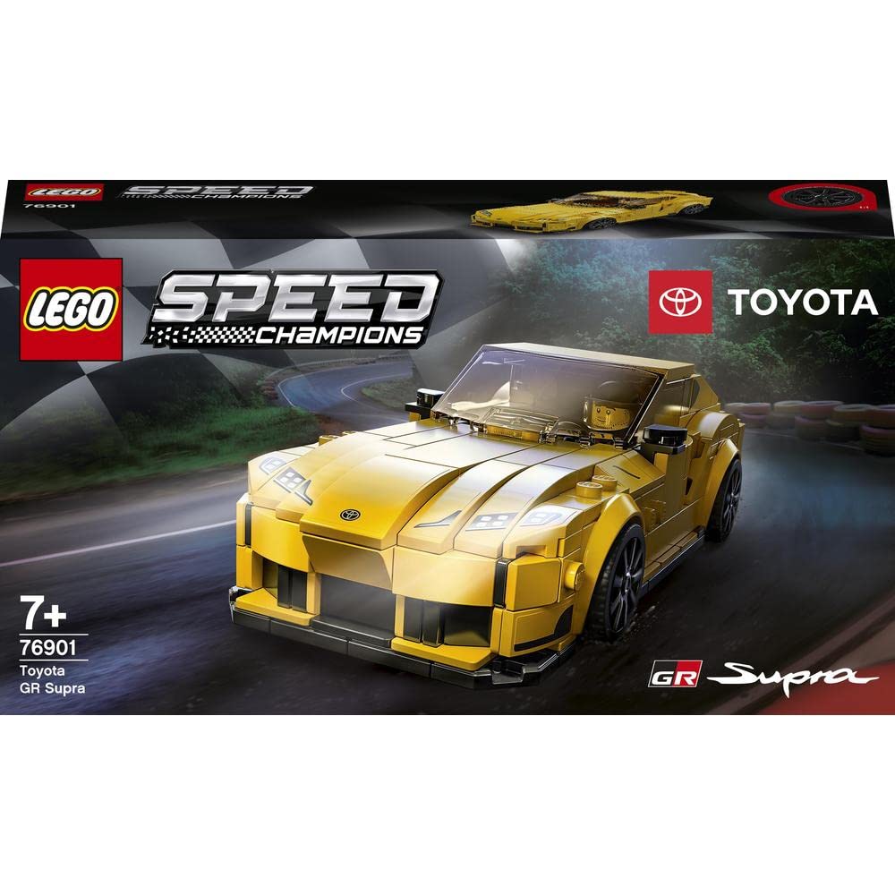 LEGO Speed Champion Toyota GR Supra 76901 Toy Block Present Car Car Boys Ages 7+