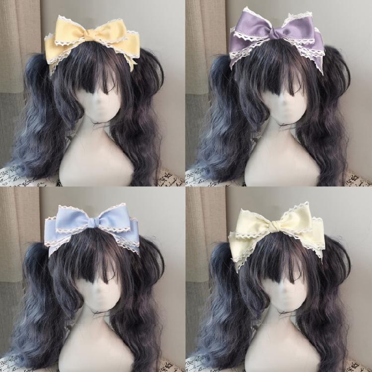 Bows Barrettes Bows Hair Clip Bowtie Hairpin Bowknot Hair Clip Lolitaa Hair Clip