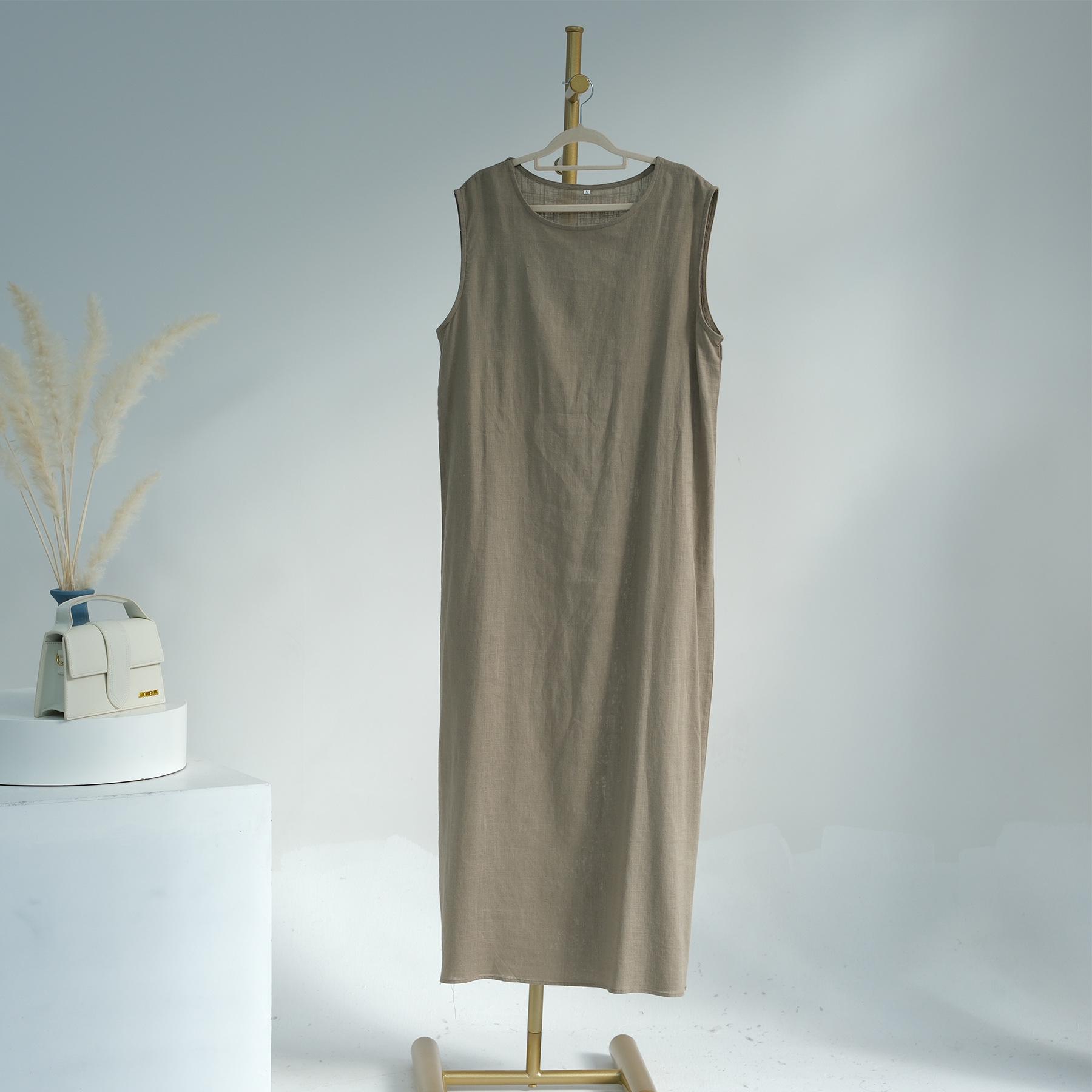 

Loriya2024 Однотонный хлопково-льняной кардиган-халат - Коллекция Дубай и Турция (LR732 & LR733) Large