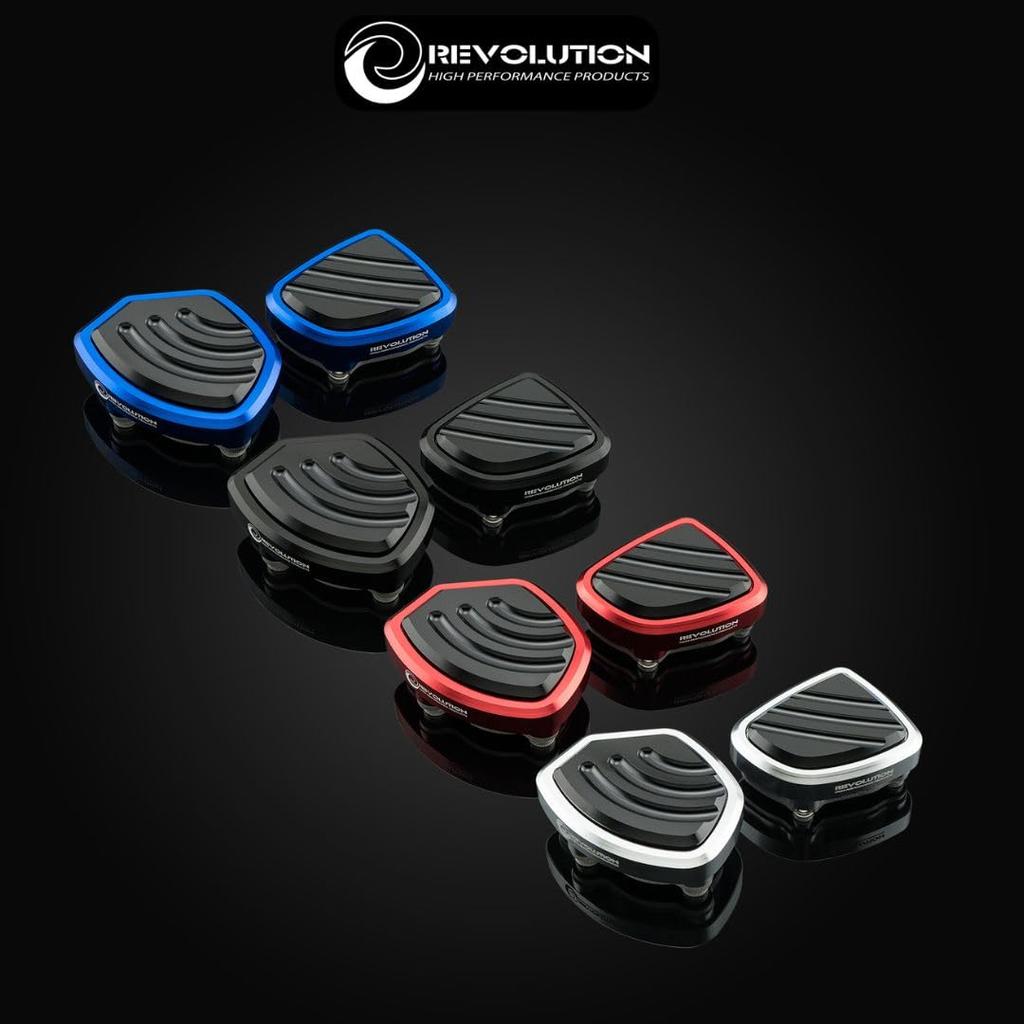 REVOLUTION Gear Pedal Cover for Honda Ducks 125 HONDA DAX125 ST125 Gear Brake Pedal Cover JB04 (Blue)
