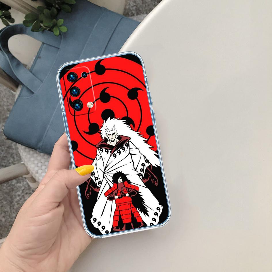 

LO74 NARUTO Uchiha Madara Soft Shell Transparent Phone Case for Motorola Moto G7 G8 G9 G84 G85 G73 G24 G15 Z2 Play Power Plus Motorola Moto G7 Power