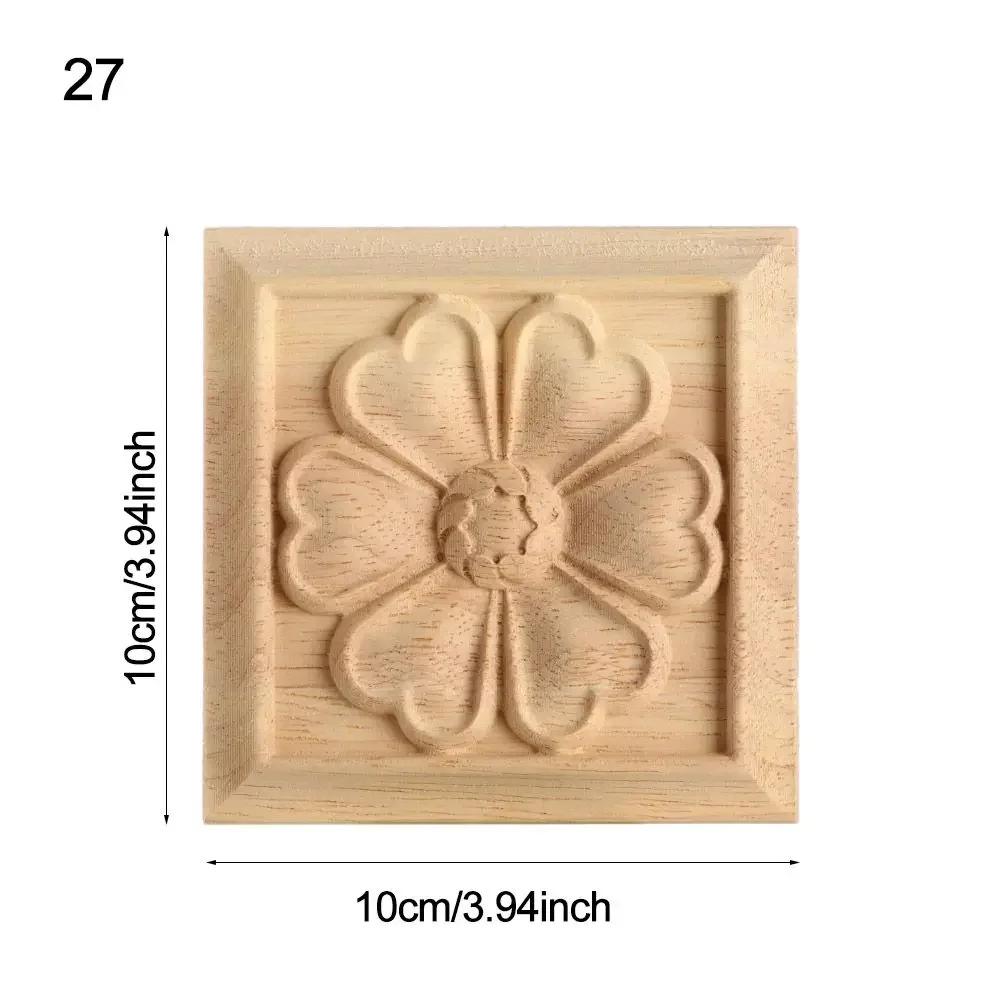 Solid Accessories European Style Vintage Wood Carved Home Decor Furniture Foot Legs Cabinet Seat Feets