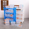 1:12 Dollhouse Miniature Storage Multi-layer Shelves Warehouse Scene Furniture Home Model Decor Toy Accessories