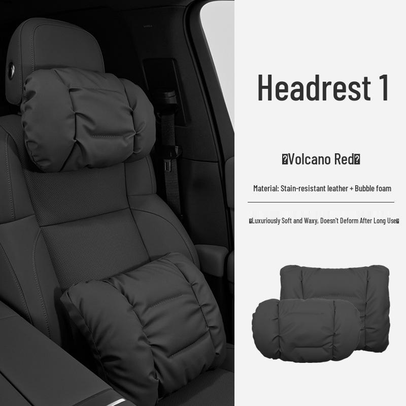 Lynk & Co Car Headrest & Lumbar Support Pillow for Neck Protection