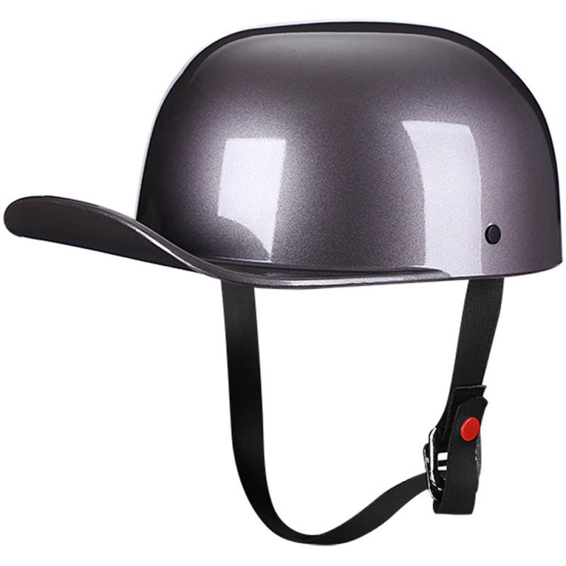 

Retro Gang DS Personality Duck Tongue Baseball Cap Harley Electric Bike Helmet Motorcycle Scoop Tip Hat Half L