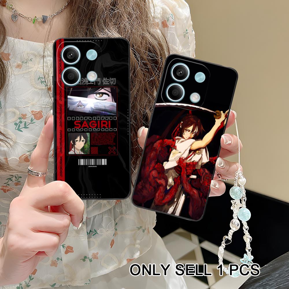 Hell's Paradise Sagiri Phone Case for POCO F8 F7 F6 F5 F4 F3 F2 Pro GT C75 C71 C65 C61 C40 Pro Ultra Soft TPU Shockproof Cover