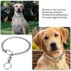 Dog Training Collar Adjustable Metal Chain Training Metal for Daily Use Pet Strong Training Chain Metal