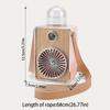 Humidifier Handheld Spray Fan 3 Gear Mini Air Conditioner Fan Water Spray Mist Fan  Travel