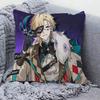 Game Honkai Star Rail Aventurine Pillow Gift Home Office Decoration Bedroom Sofa Car Cushion Cover Case X