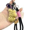 Gold Cartoon Melody Mobile Phone Chain & Keychain Pendant Gift for Girlfriend