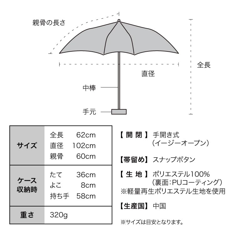 SiNCA MINI 60 8K Parasol Recycled Light UV Heat Suitable for Rain or Wind Resistant Up To Perfect for or Any and Basic for Men and Wpc. Off-White (60