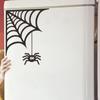 Black DIY Window On Wall Prank Halloween Decoration Decal Spider Sticker Wallpaper