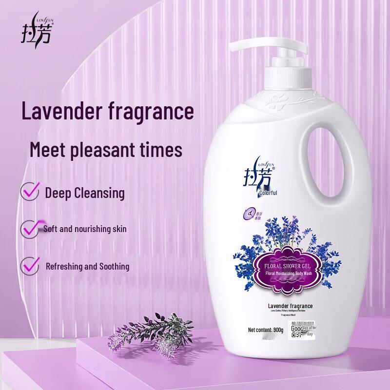 LAFÔN Lavender Floral Hydrating Shower Gel 2x900g