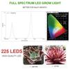 2pcs 1000W Full Spectrum Indoor LED Grow Lamp For Plant Growing Light Tent Fitolampy Phyto UV IR Red Blue 225 Led Flower Plants