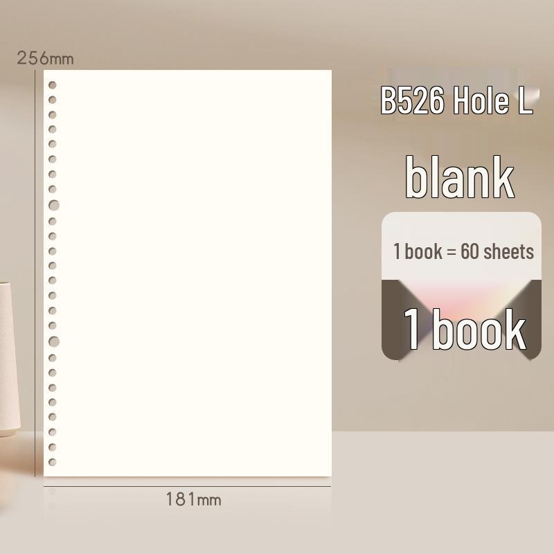 GoodNotes Refill: B5 Binder, A5 Replacement, A4 Loose-Leaf Notebook, Blank Grid Paper