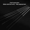 Espresso Distribution Tool Adjustable Range Coffee Stirrer Needle 0.4mm Magnetic Stand Storage Stirrer Needle