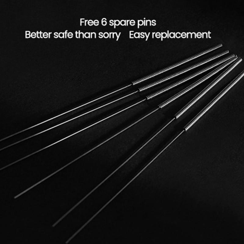 Espresso Distribution Tool Adjustable Range Coffee Stirrer Needle 0.4mm Magnetic Stand Storage Stirrer Needle