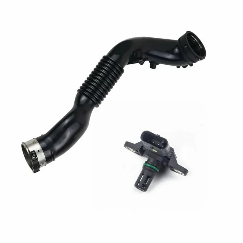 13717604033 13627599042 Car Engine Air Intake Intercooler Hose with Sensor for BMW F22 F25 X3 F26 F34 F32 335i 435i