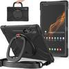 Universal Tablet Case Galaxy Tab S8 Ultra 14.6 Inch With Rotating Handheld Stand Shockproof Full Coverage Sleeve In