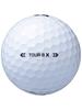 Bridgestone Golf Balls TOUR B X White 2 Dozen (24 Balls) 2024 Model Original Pocket Tissue Included