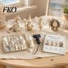 Kit Decorazione Fatto a Mano Conchiglia Kit Creativo Fai da Te, Creature Fantastiche di Conchiglie con Conchiglie e Strumenti, Set Creazioni per Principianti Idea Regalo
