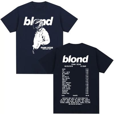 T-shirt a doppia faccia Frank Ocean Blonde per uomo e donna S-3XL, Regalo per fan della musica