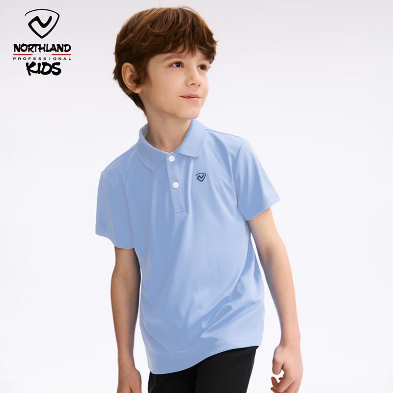 NORTHLAND Boys' Short Sleeve Quick-Dry Polo Shirt