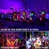 Purple Blacklight Spotlight: Outdoor Landscape, Party, Body Paint & Neon Poster Lighting