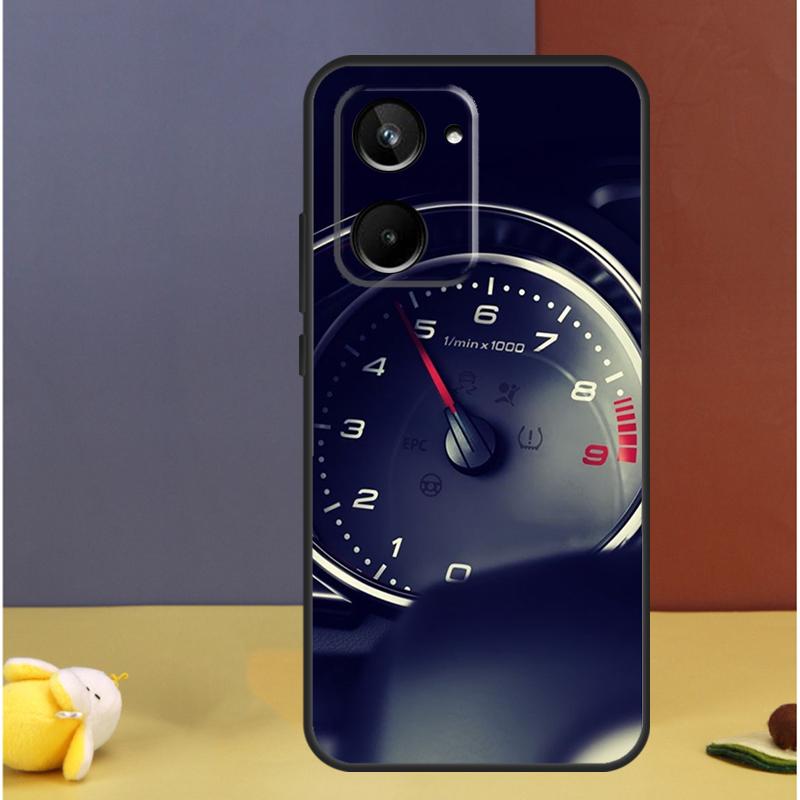 Speedometer Car For Realme 15 Pro GT7 10 11 12 13 14 Pro Plus C67 C65 C63 C61 C55 C53 C51 C35 C71 C75 Case