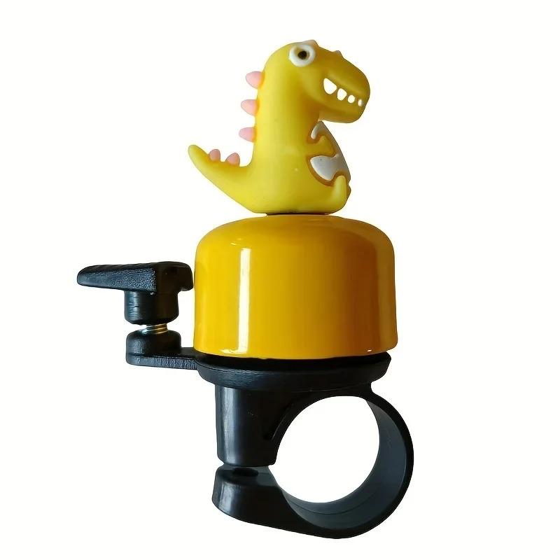 

1pcs Cartoon Dinosaur bicycle bell horn - Koike Ventilation High Volume - suitable for bicycle decoration and pedestrian alert жёлтый
