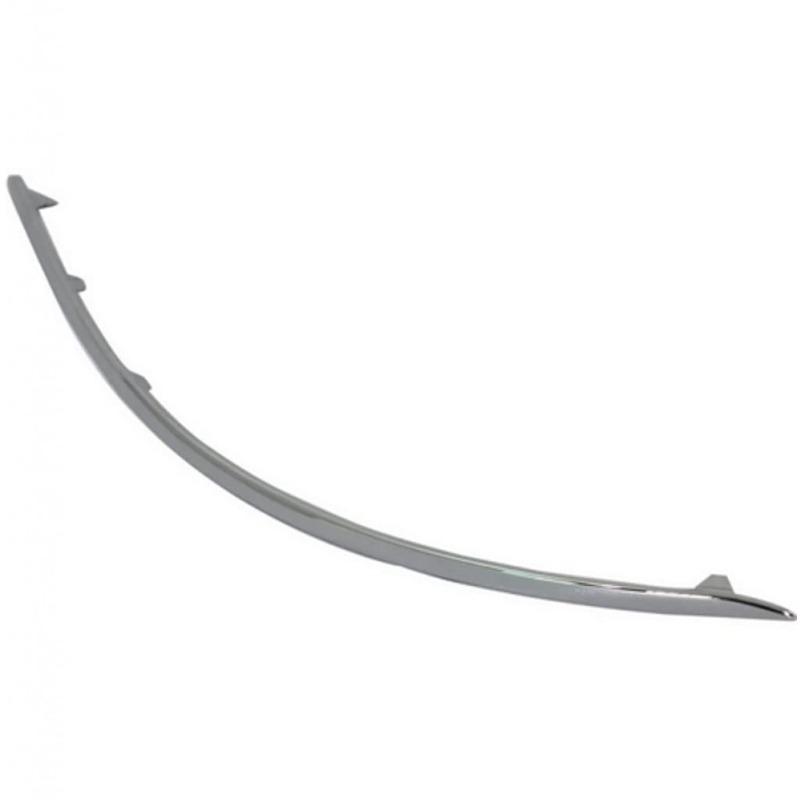 Front Bumper Chrome Strip Molding Trim For 2008-2011 Mercedes-Benz W204 C300 C350 C63 AMG 2048850721 2048850821