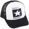 Breathable Outdoor Five-pointed Star Letter Korean Visors Cap Snapback Cap Baseball Cap Mesh Hat