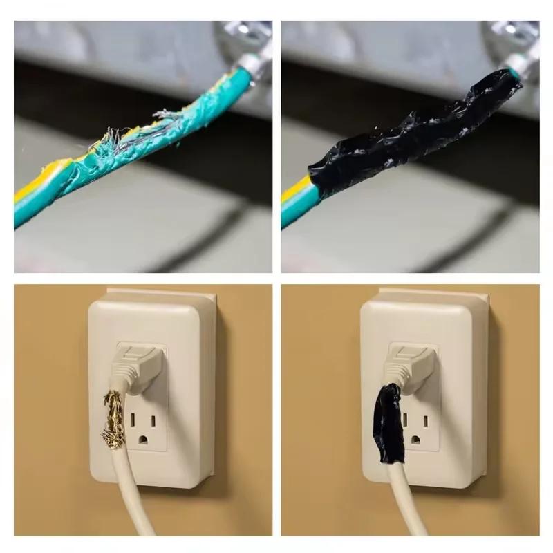 30/50ml Auto Flüssig Isolierkleber Elektrischer Draht Kabel Reparatur Gummiüberzug Schnelltrocknende Reparaturflüssigkeit Isolierpaste