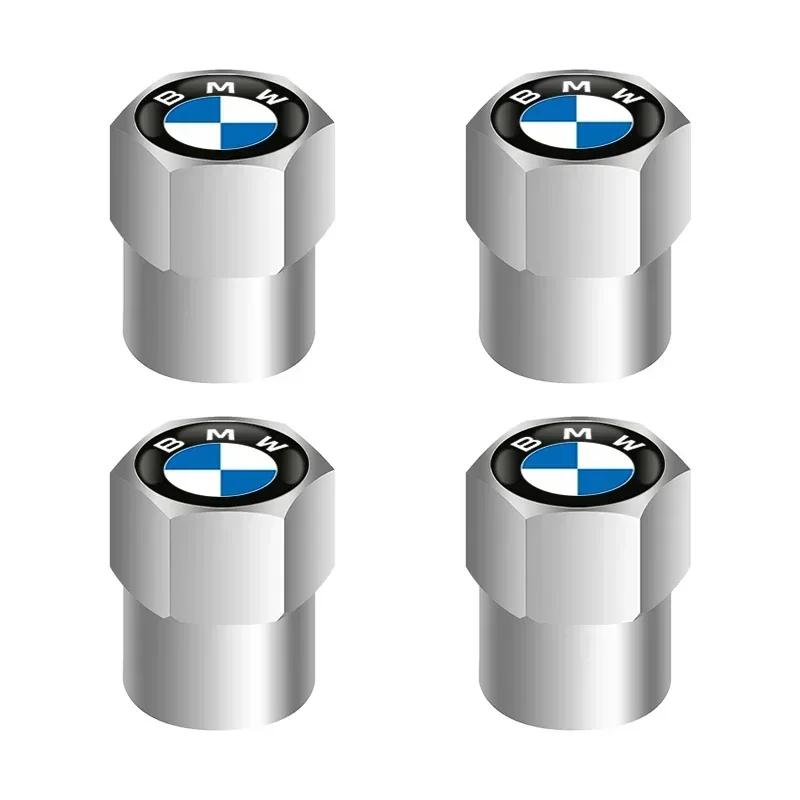 -Auto Wheel Tire Valve Stem Caps Cover Auto Suede Key Strap Key Ring Metal For BMW M M5 M6 X3 X5 X6 X4 E30 E39 E46 E60