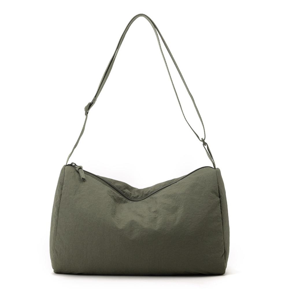 Korean Style Simple Crossbody Bag Solid Color Dumpling Bag Fashion Versatile Shoulder Bag Ladies