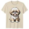 Cute Shih Tzu Dog TShirt Shih Tzu Dogs Birthday Gift For Him And Her