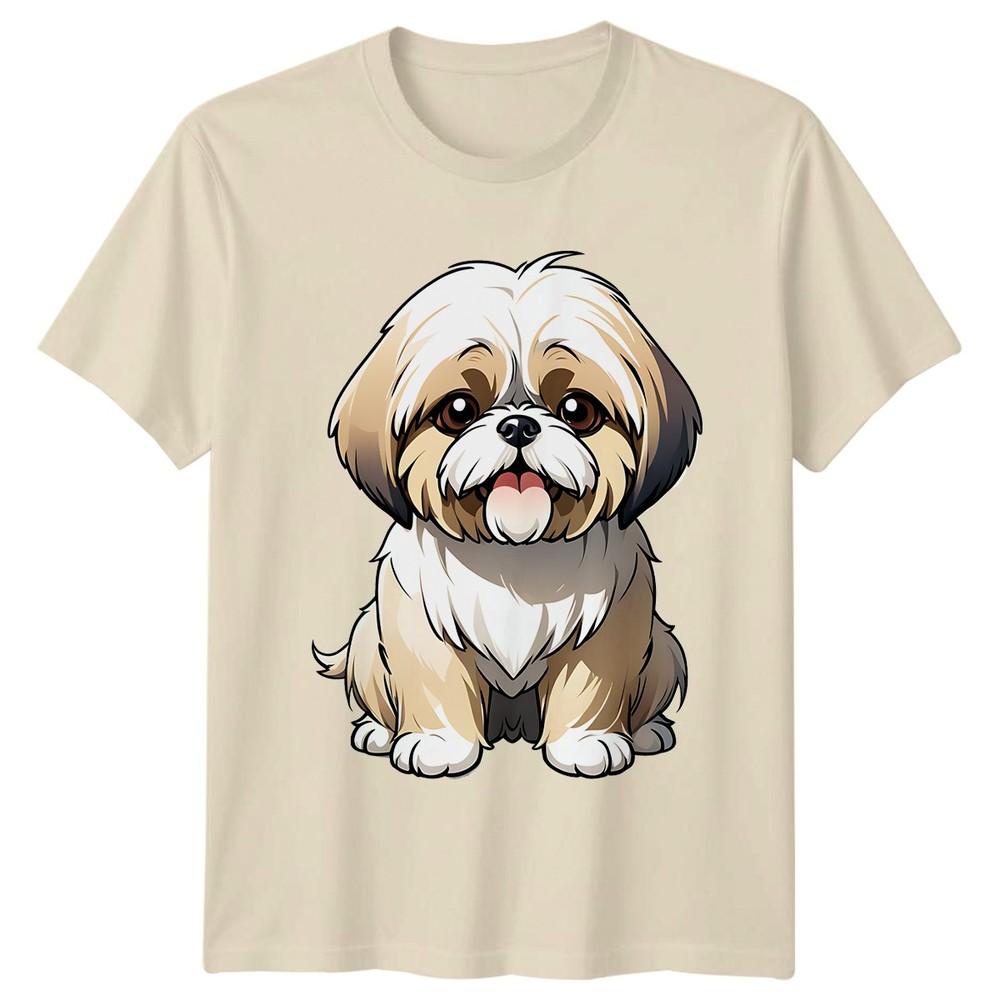 Cute Shih Tzu Dog TShirt Shih Tzu Dogs Birthday Gift For Him And Her