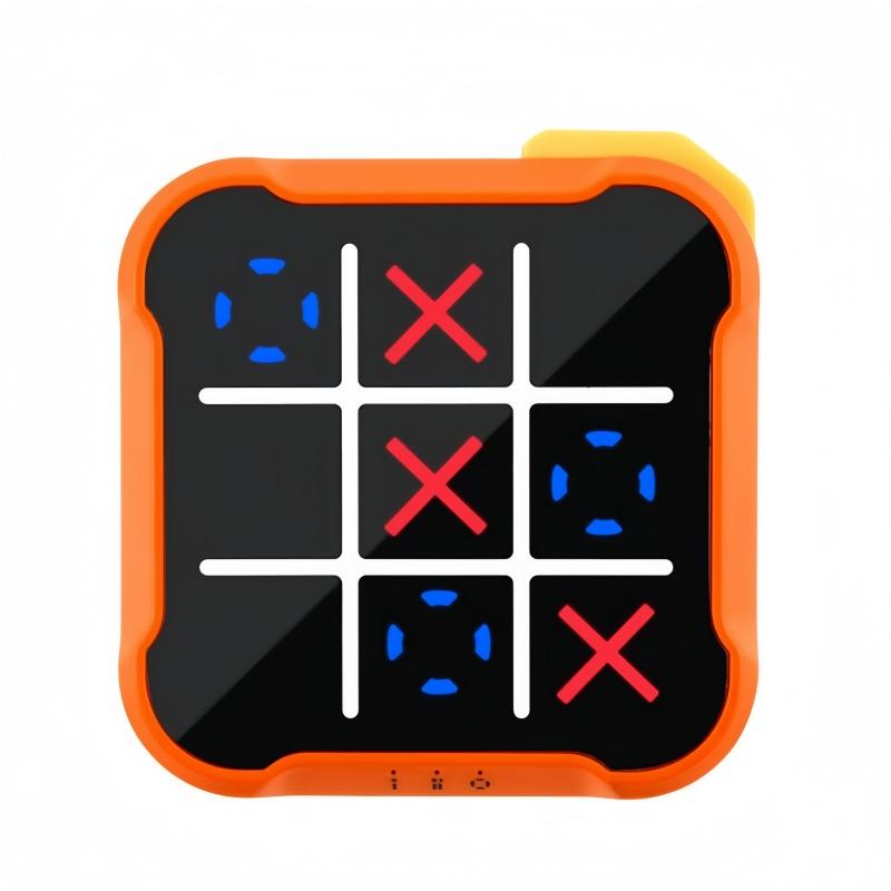 

3 In 1 Tic Tac Toe Board Game Children Electronic Toy Gifts Crosses Game Memory Training Portable Travel Games For Kids Adult помаранчевий
