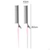 Clip Tail Comb, Heat Resistant, Precision Highlighting in for Evening Hair Styling,