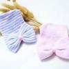 Newborn Baby Girls Hats Infant Nursery Beanie Hospital With Rhinestones Bow Caps