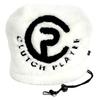 ComoCome Clutch Player Model Iron Cover (White) - Protects Your Golf Clubs with Fluffy Acrylic Boa