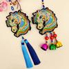 Embroidered Chinese New Year Incense Packet Chinese Car Hanging Ornaments  Festive Accessory