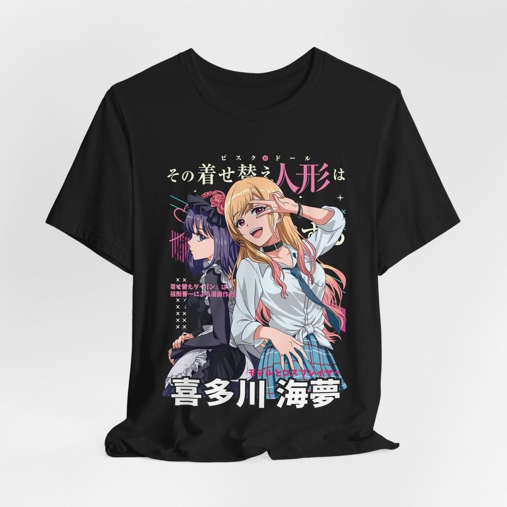 Fun Graphic T-Shirt Tee Tops of Marin Kitagawa, Unisex Jersey Short Sleeve T-Shirt Tee Tops, Cool T-shirt