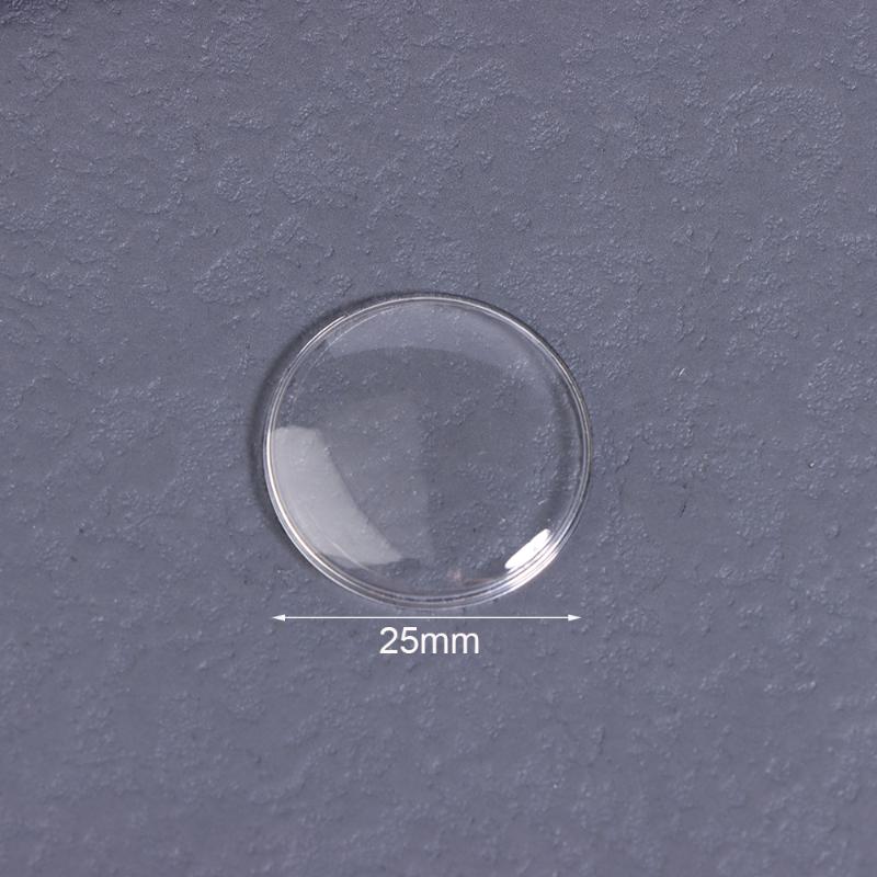 Akcesoria do zegarków 25-36MM Akrylowe Okrągłe Szkiełko Zegarka Pokrywka Zegarka Zamienna Maska Przezroczysta Powierzchnia Płaskie Szkiełko