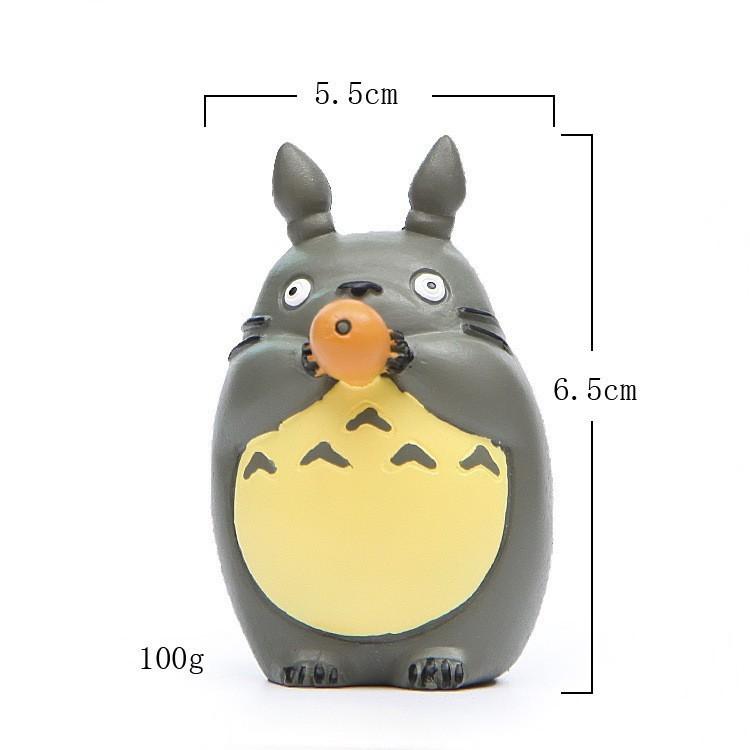 Neighbor Totoro My Anime Character Cat Girl Blowing Xun Mini Ornament Model