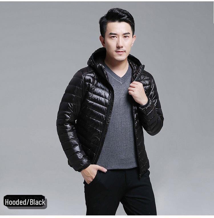 

Зимняя мужская большая короткая легкая теплая хлопковая куртка 2023 года - Рабочая одежда и охрана труда 3XL