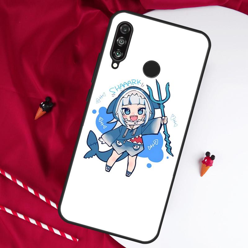 Anime Hololive Gawr Gura For Huawei Nova 7i 8i 11i 12i 12s 10 9 SE Y90 Y60 Y70 Y72 Y61 Y91 P60 Pro P30 P40 Lite Case