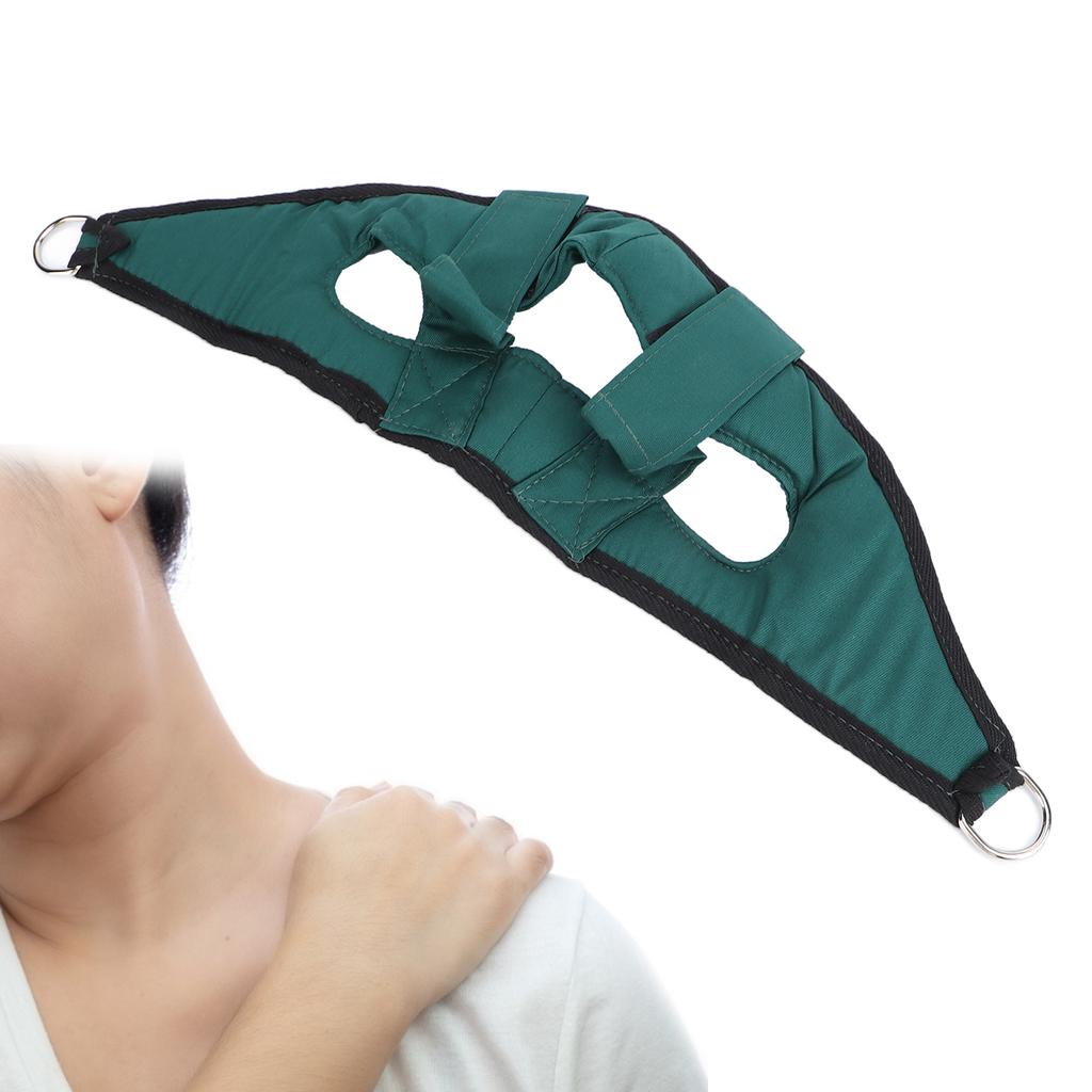 Cervical Vertebra Traction Belt Household Kid Canvas Breathable Neck Traction Device Stretcher