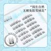 Aimo - Natural Crisscross Glue-Free Cluster False Eyelashes
