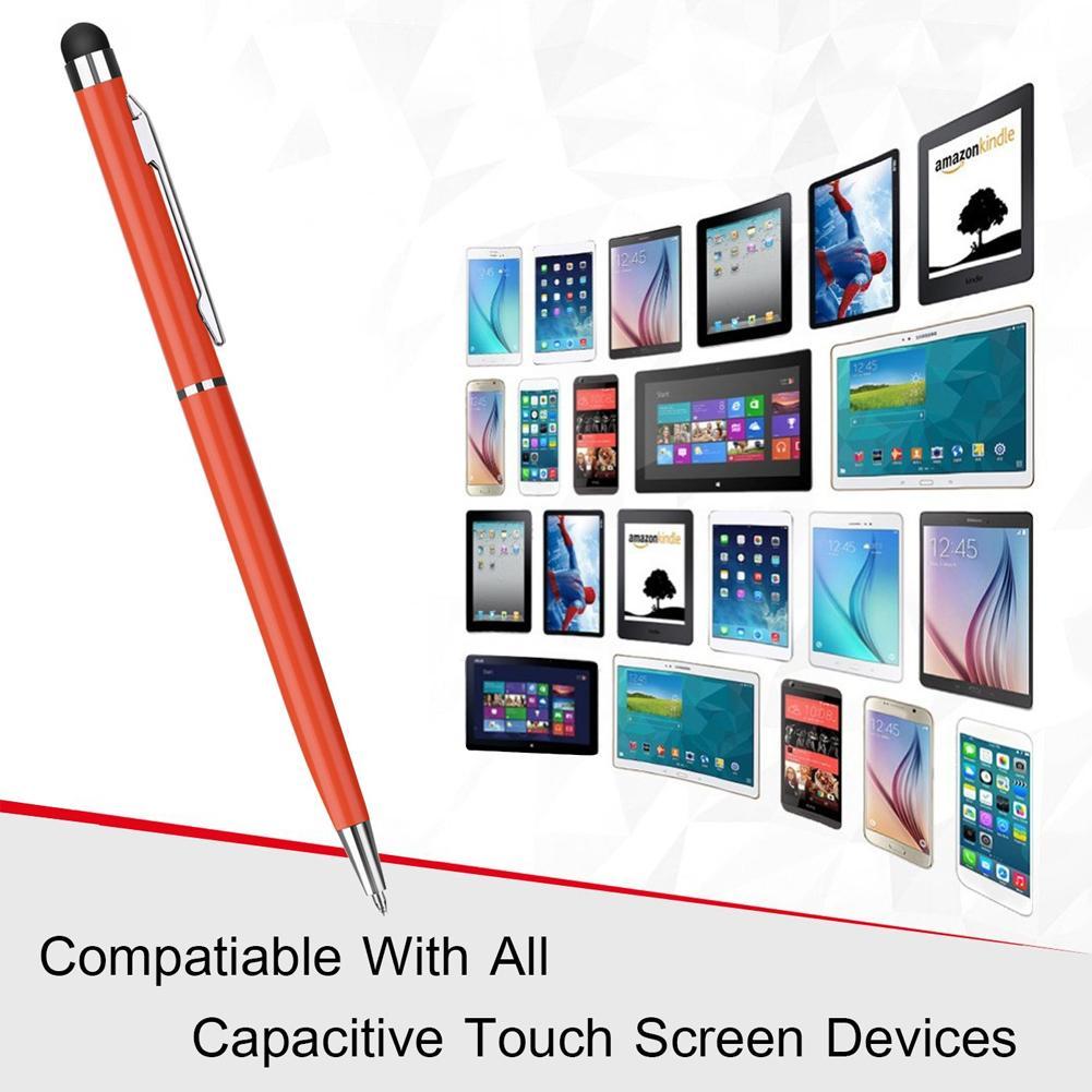 Universal Capacitive Pen Stylus Touchscreen Pen For Ipad Tablet PC 2 In 1 Capacitive Stylus Pen Drawing Pens Touch Pen